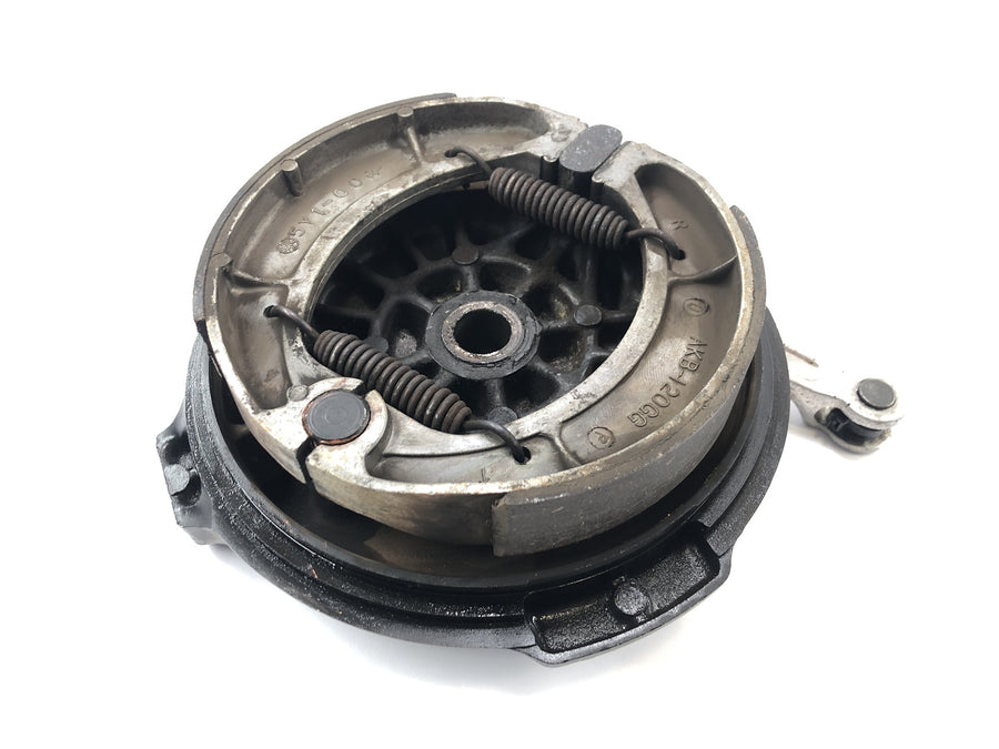 Yamaha XT 600 Z Ténéré 55W [1986] - brake drum brake anchor plate at the front