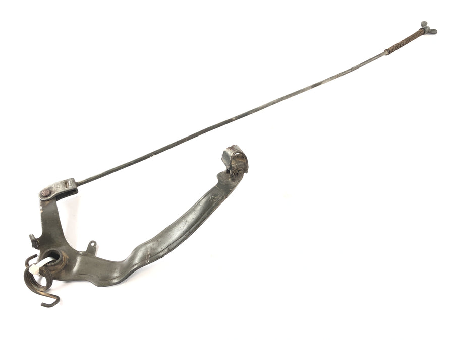 Yamaha XT 600 Zentere 34L [1985] - brake pedal with brake linkage