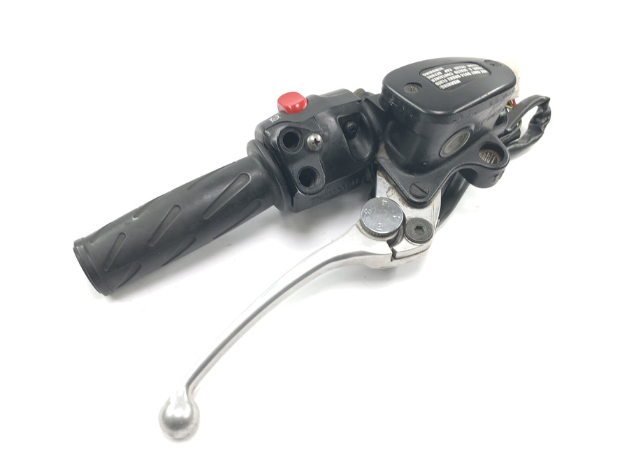 Triumph Bonneville T100 986MF [2012] - Handlebar fitting, right, handlebar switch, brake pump, front