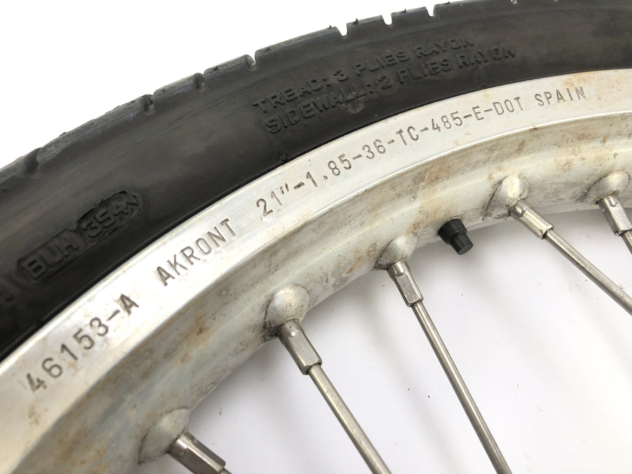 Cagiva Elefant 650 [1984] - front wheel wheel rim at the front with brake disc