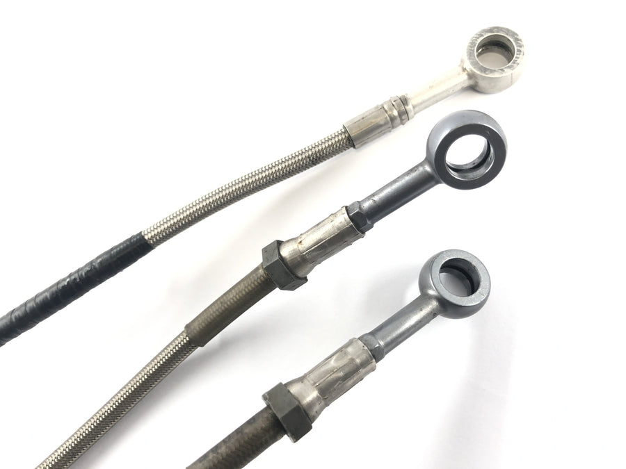 Suzuki GSF 1200 S Bandit WVA9 [2003] - Brake line at the front steel flex