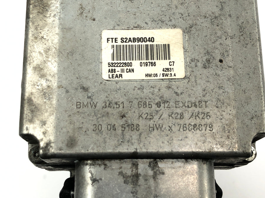 BMW R 1200 GS R12 K25 [2004] - ABS control unit modulator hydraulic block