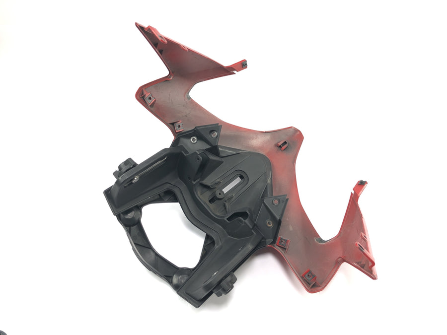 Ducati Multistrada 1200 S Touring [2009] - Headlight fairing with windshield adjustment