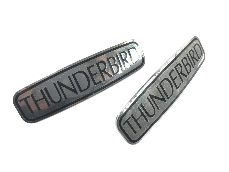 Triumph Thunderbird 900 T309RT [1995] - emblem trim logo side cover pair