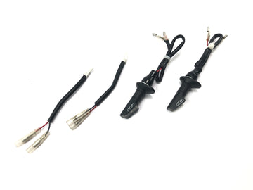 KTM Duke 690 A3 [2012] - Blinker LED-Blinkleuchten Paar mit Kabelsatz Adapterstecker - 0