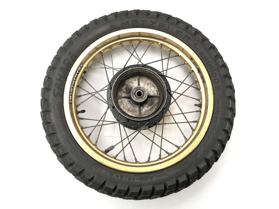 Yamaha XT 600 Z Ténéré 1vj [1986] - rear wheel wheel rim sparing wheel drum brake