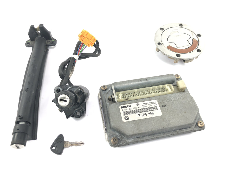BMW R 1150 RS R22 [2003] - Kit de serrures avec clé de verrouillage de réservoir de serrure de contact d'unité de commande ECU