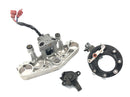 Yamaha XJR 1200 4PU [1996] - pont de fourche supérieur avec serrure de contact, kit de verrouillage du bouchon de réservoir-3