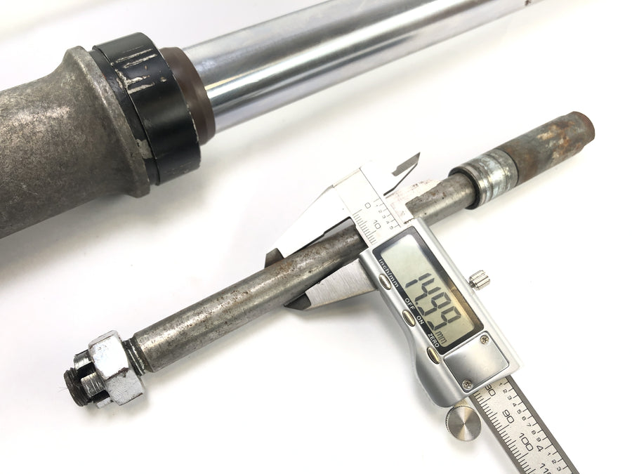 Yamaha XT 500 1U6 [1981] - Fork Telescopic fork Suspension fork with axle