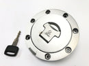 Honda NSR 125 JC22 [1998] - fork bridge at the top with ignition lock Tank cover lock set with key-2