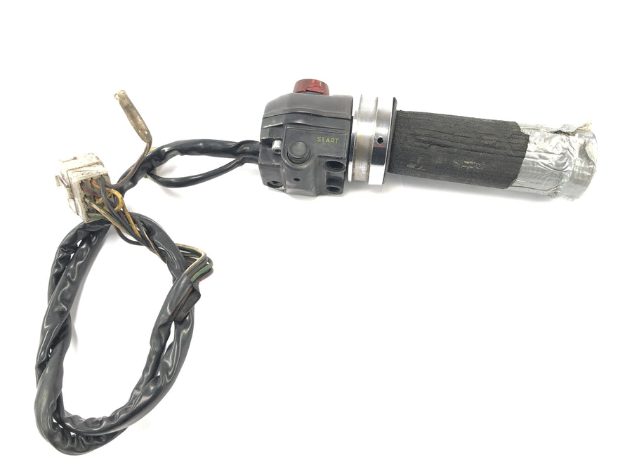 Honda GL 1000 Goldwing GL1 [1978] - Gas grip on the right gas lever throttle handle Kill switch defective