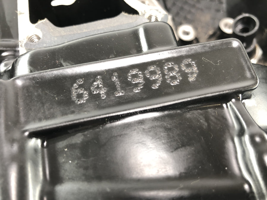 Triumph Street Triple R 675 D67LD [2010] - Motorgehäuse mit Laufbuchsen und Kolben