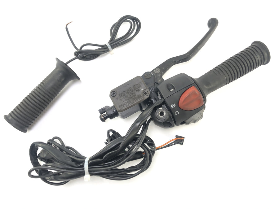BMW F 650 GS Dakar [2007] - Lenkerarmatur Lenkerschalter rechts Gasgriff mit Handbremspumpe