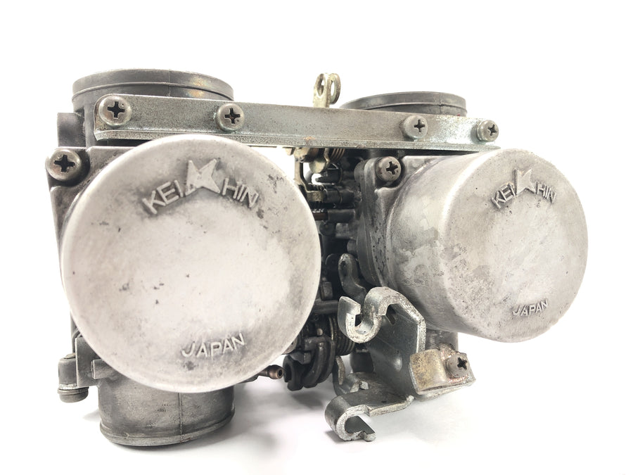 Honda GL 500 SILVERSCHING PC02 [1982] - carburetor throttle flap Keihin double carburetor left