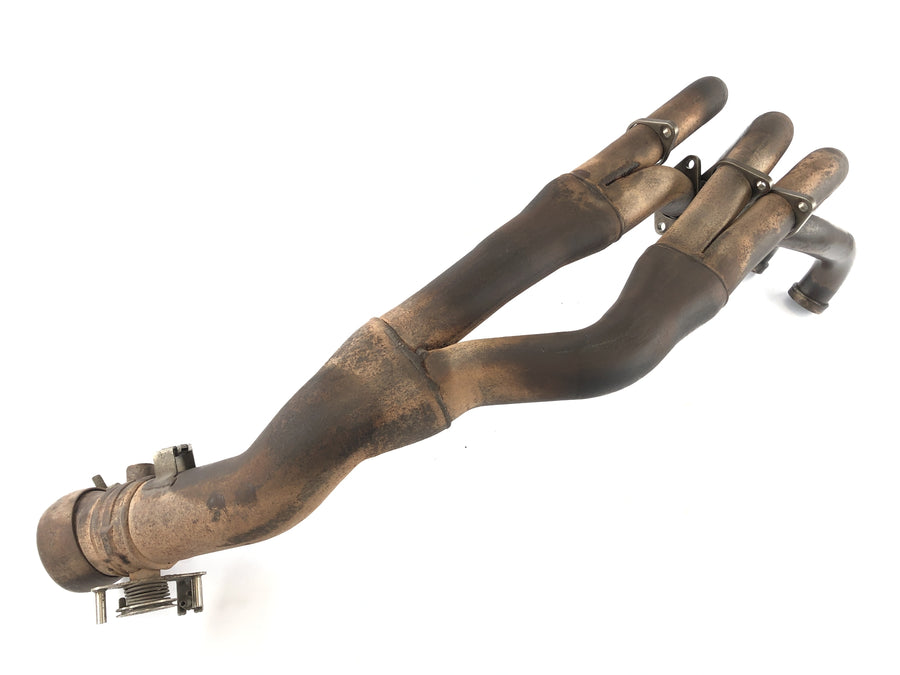 BMW K 1300 S K12S [2010] - Auspuffkrümmer Abgaskrümmer mit Stellklappe