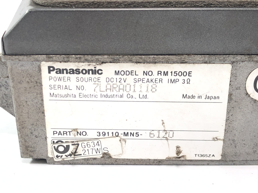 Honda GL 1500 Goldwing SC22 [1987] - Système audio radio cassette