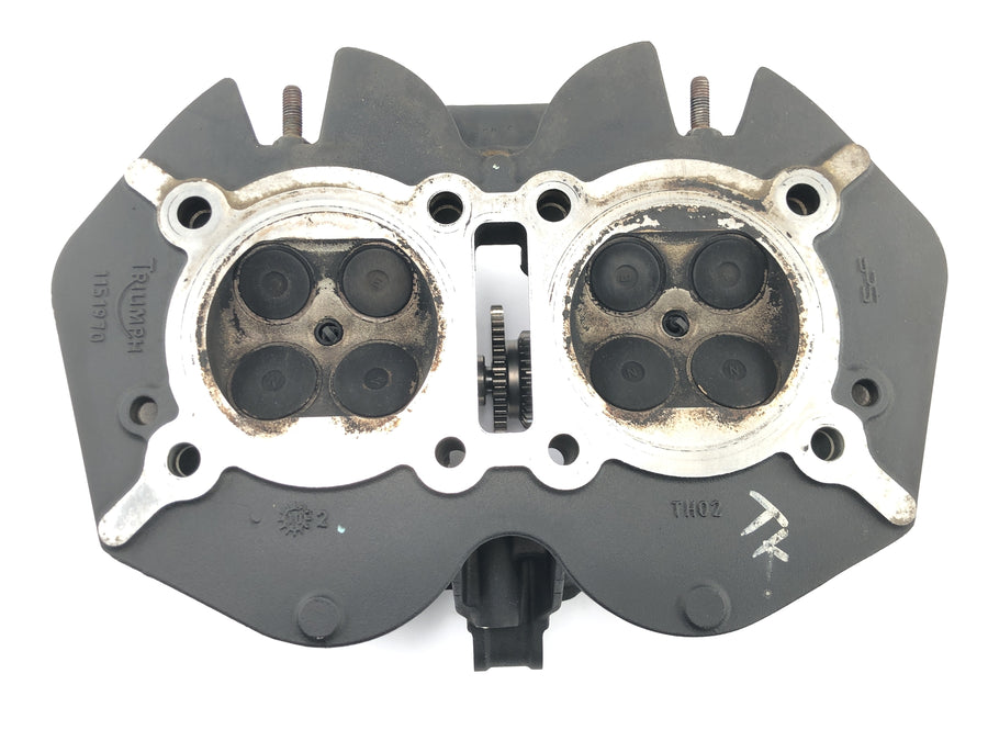 Triumph Bonneville T100 986MF [2012] - Zylinderkopf Ventilkopf Ventilsteuerung