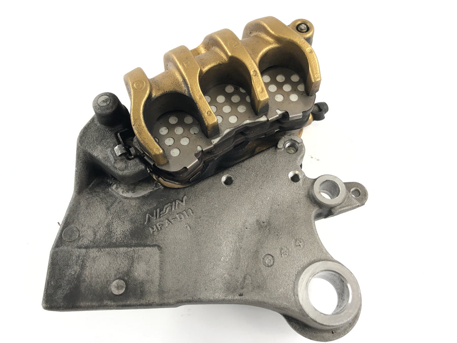 Honda CBF 1000 A SC58 [2006] - brake caliper at the back with anchor plate