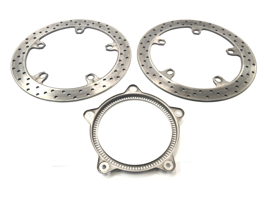 BMW R 1150 RT R22 [2001] - disque de frein avant perforé avec anneau ABS 320 x 5,00mm