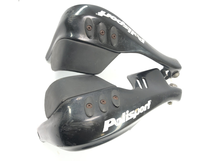 Honda SLR 650 RD09 [1997] - Handprotektoren Handschützer Set Paar Polisport schwarz