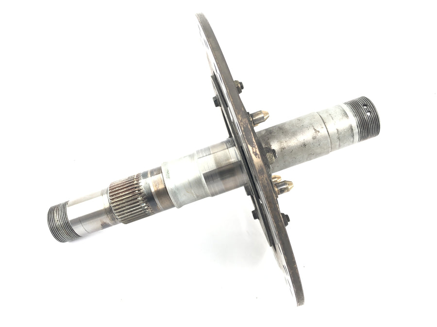 Triumph Sprint ST 1050 [2005] - wheel axle at the back with brake disc