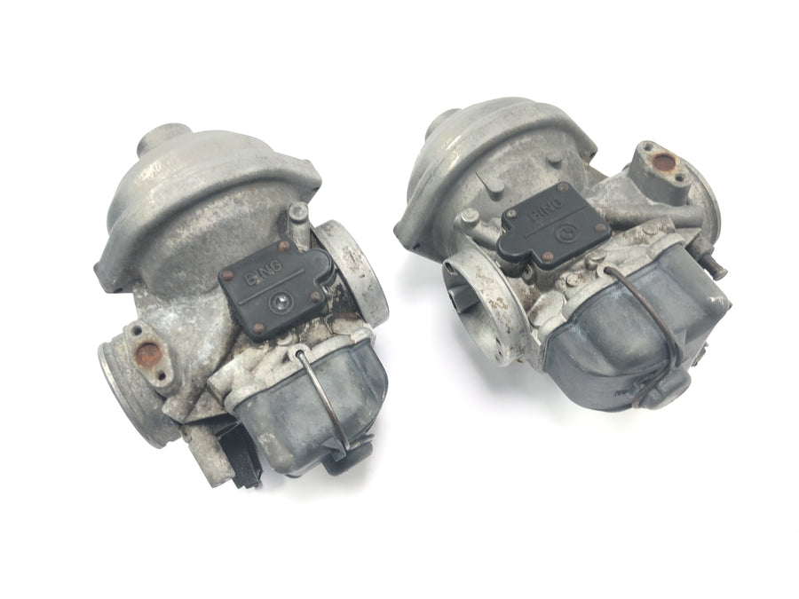 BMW R 100 GS 247E [1991] - Carburettor pair of Bing constant pressure carburetors