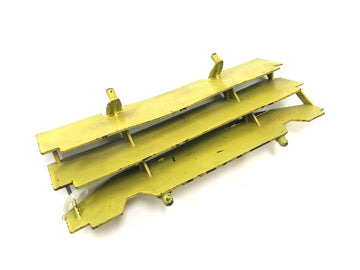 Sachs ZX 125 [1998] - Panneau de conduit d'air de grille de radiateur de conduit d'air jaune - 0