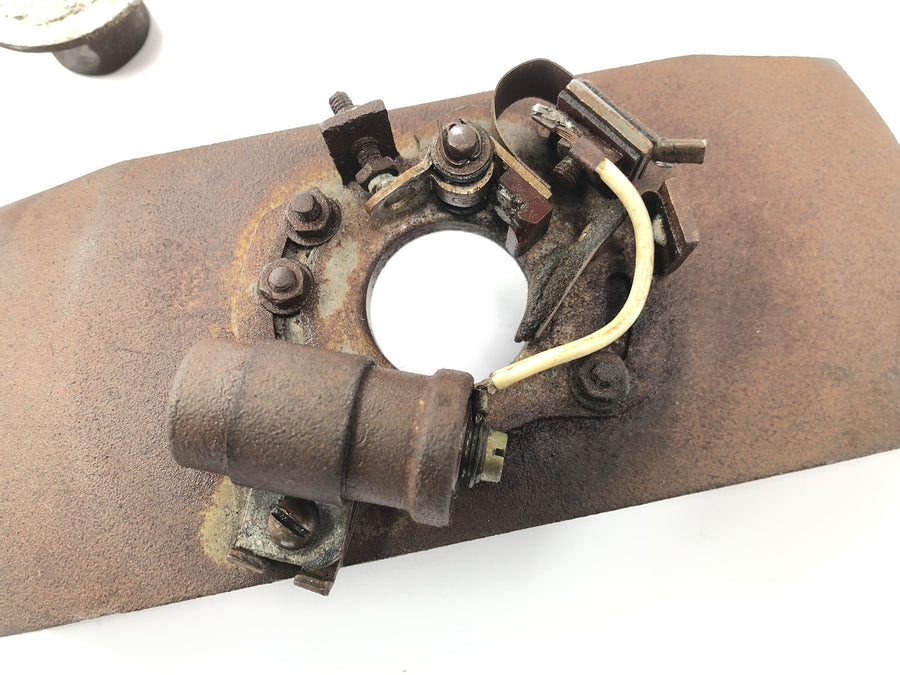 DKW NZ 250 [1938] - aimant d'allumage avec interrupteur d'allumage du mécanisme de distribution
