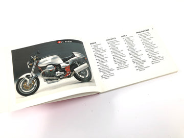 Moto Guzzi V11 Sport [1999] - Manuel du conducteur Manuel de l'utilisateur - 0