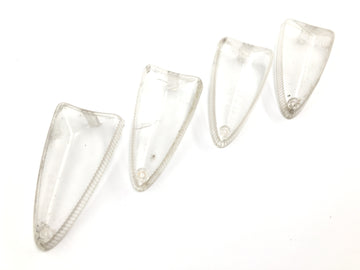 Yamaha WR 125 X DE07 [2010] - verre de clignotant couvercle de clignotant lentille de clignotant jeu de verres transparents