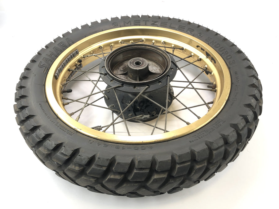 Yamaha XT 600 Z Ténéré 1vj [1986] - rear wheel wheel rim sparing wheel drum brake