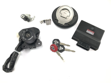 Yamaha MT07 RM04 [2014] - Schlosssatz Zündschloss Tankschloss Sitzbankschloss ECU Wegfahrsperre