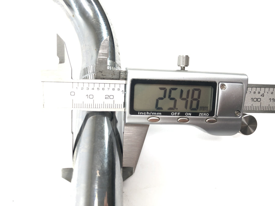 Triumph Bonneville T100 986MF [2012] - Guidon guidon tubulaire chromé 25,4 mm