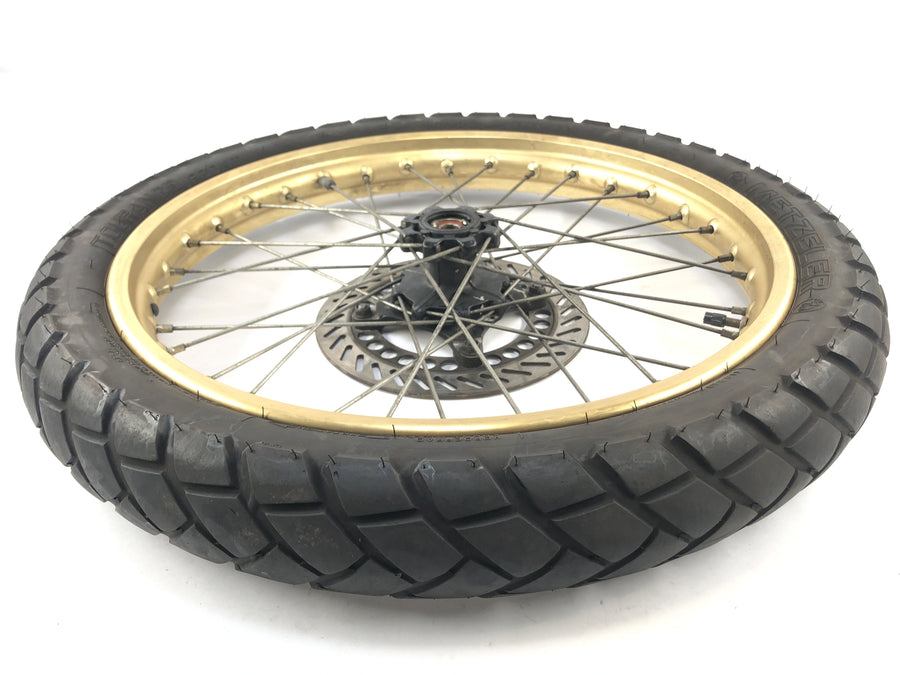 Honda NX 650 RD02 [1989] - front wheel wheel rim at the front with brake disc