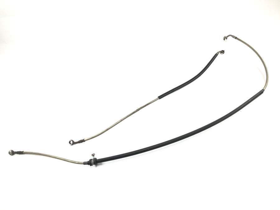 Sachs ZX 125 [1998] - brake line front and rear steel braided brake hose