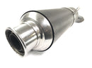 Triumph Daytona 900 T300 [1993] - silencer left exhaust carbon-2