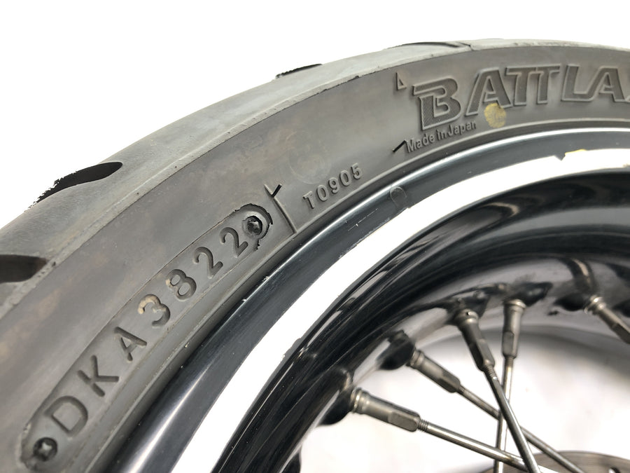 Moto Guzzi Stelvio 1200 4V [2009] - Hinterrad rim spoke wheel