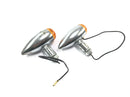 Kawasaki VN 800 VN800A [1996] - Indicator Pair Metal Housing Bullet Rear Indicator Light Set Pair-3