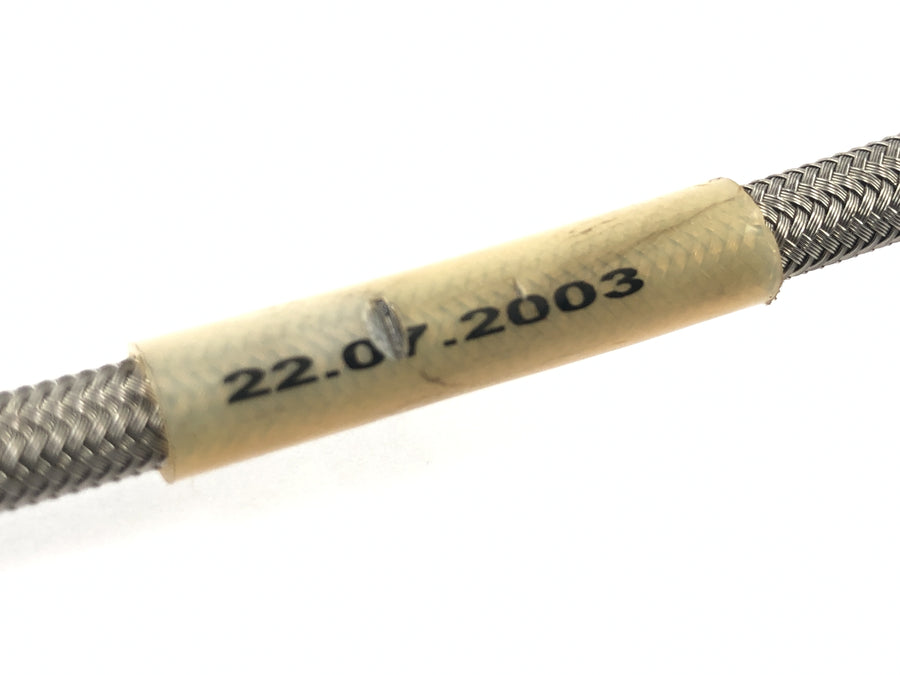 Moto Guzzi V11 Sport [1999] - Steel braided brake line at the front distribution line