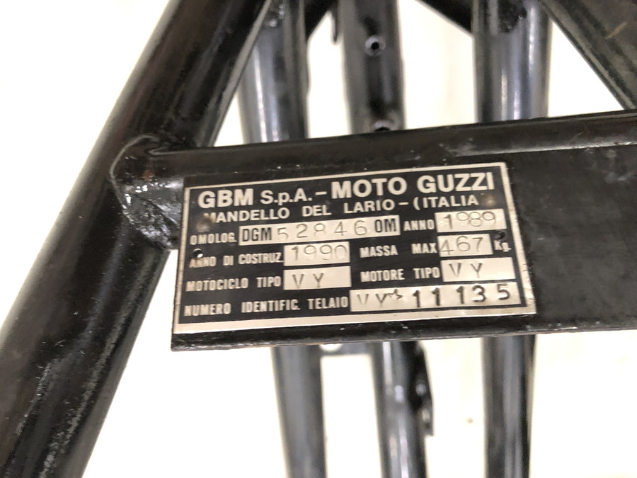 Moto Guzzi California III VY Integrale [1990] - Rahmen mit Papieren