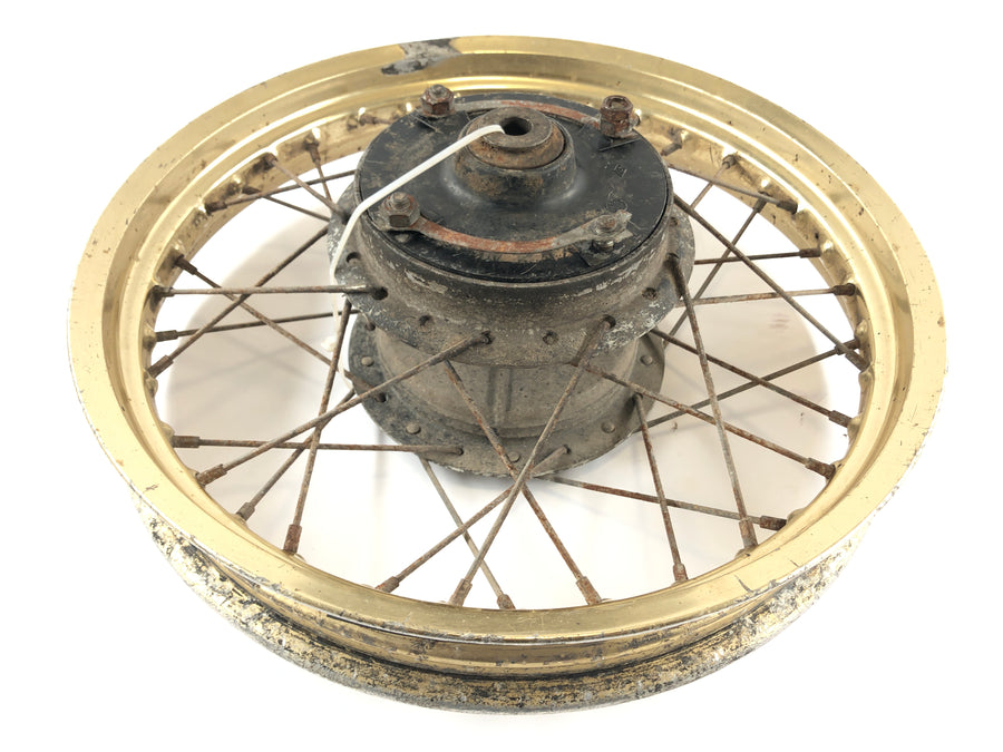 Yamaha XT 600 Zentere 34L [1985] - rim rear wheel Gold 2.50 x 18 "