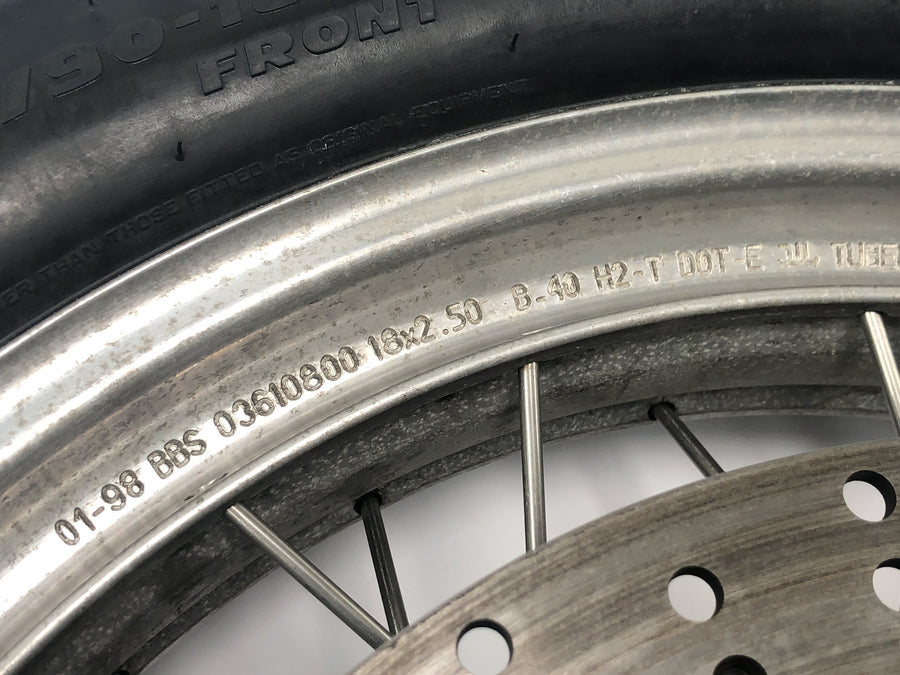 Moto Guzzi California 1100 EV KD [1998] - front wheel rim spoke wheel 2.50 x 18"