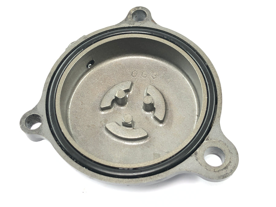 Yamaha TT 600 E 4GV [1995] - Ölfilterdeckel Ölfiltergehäusedeckel Motordeckel