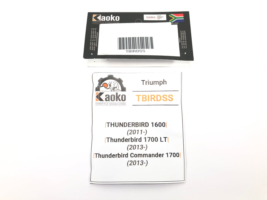 Triumph Thunderbird 1600 - Régulateur de vitesse Cruise Control Stabilisateur de vitesse