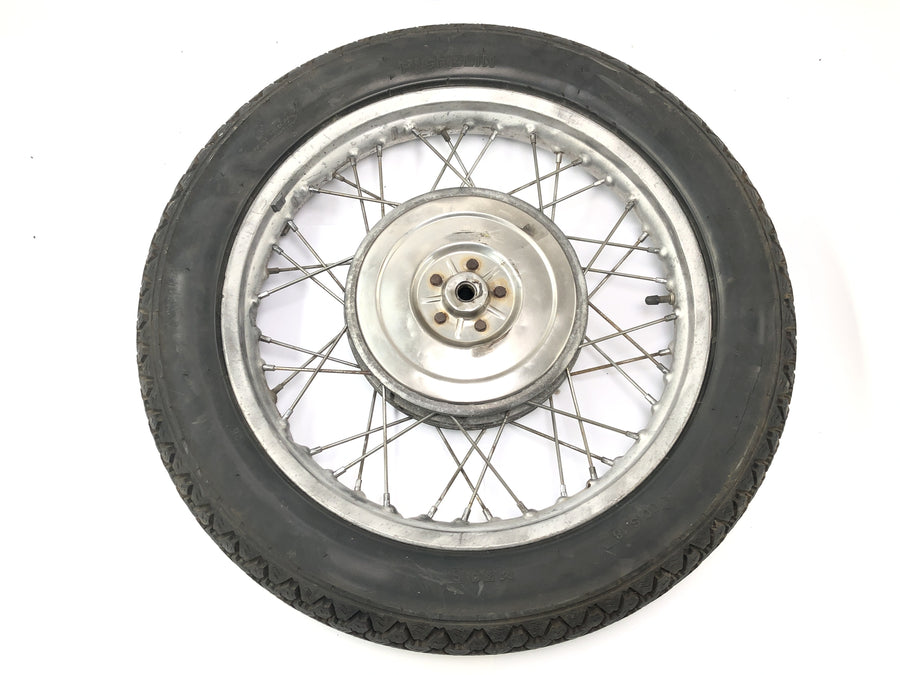 BMW R75/5 [1973] - rear wheel Rad rim at the back spoke wheel drum brake