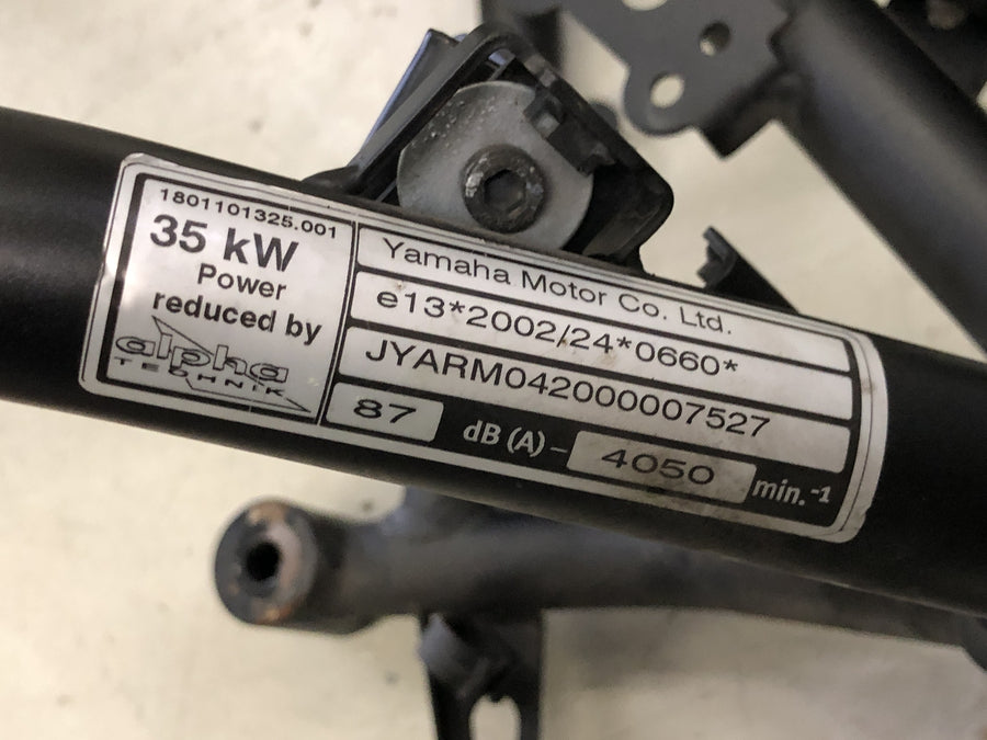 Yamaha MT07 RM04 [2014] - Rahmen mit Papieren