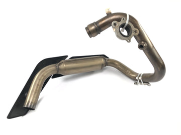 SWM RS 125 R B2 [2020] - Krümmer Auspuffkrümmer Hosenrohr mit Hitzeschild - 0