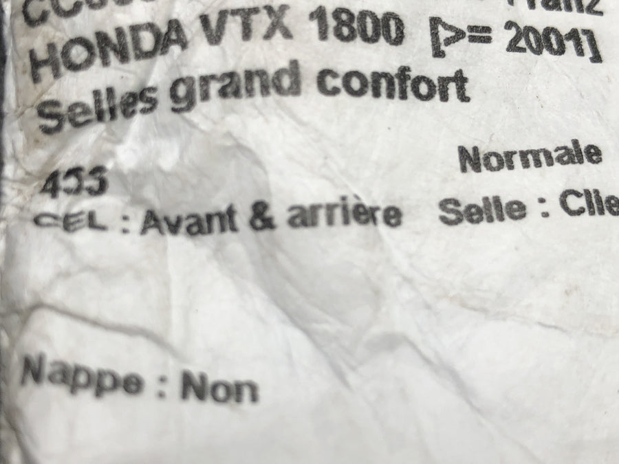 Honda VTX 1800 SC46 [2004] - Soziussitz Beifahrersitz Sitzkissen Sitzbank hinten