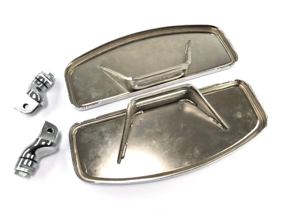 Suzuki M 800 Intruder - Repose-pieds Repose-pieds conducteur Plaque repose-pieds chromée