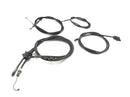 Yamaha XT 500 1U6 [1981] - Bowden cable set throttle cable decompression cable clutch cable brake cable front-1